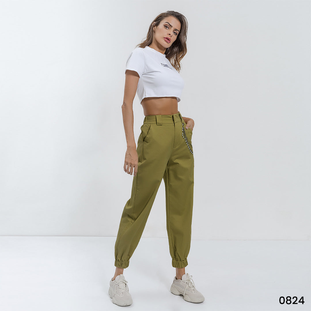 Pearl Utility Pants Women Mung Green - 0824