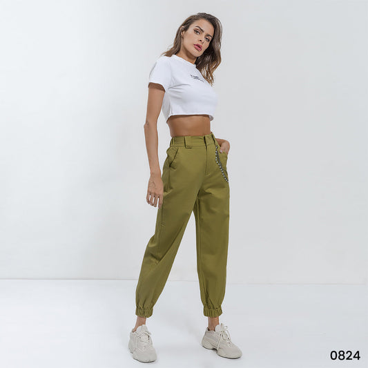 Pearl Utility Pants Women Mung Green - 0824
