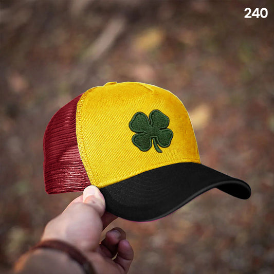 Black Clover Cap - Red & Yellow