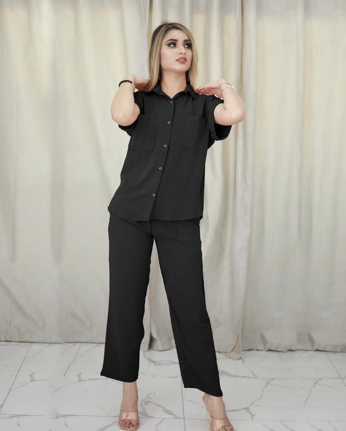 Half Sleeve Basic Co-ord Set